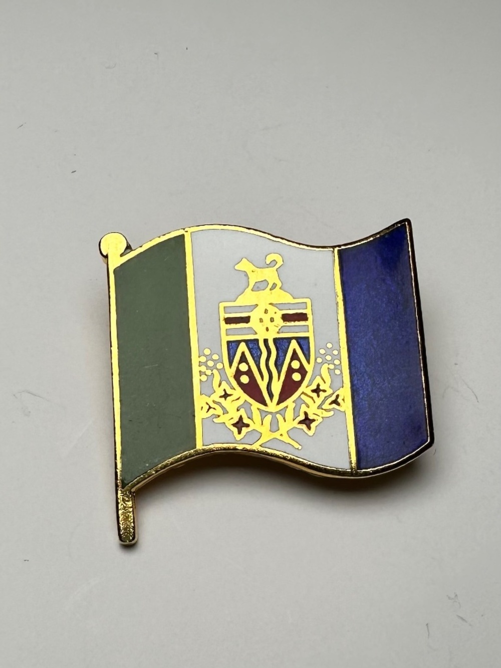 ✨2 for $10✨Yukon Flag Lapel Pin Canada Provincial Crest Flag Enamel Pin Souvenir